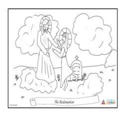 The Redemption - Coloring Page